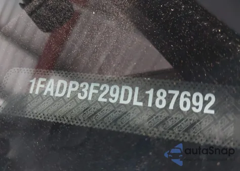 2013 Ford Focus Se из США, поврежденный, VIN 1FADP3F29DL187692